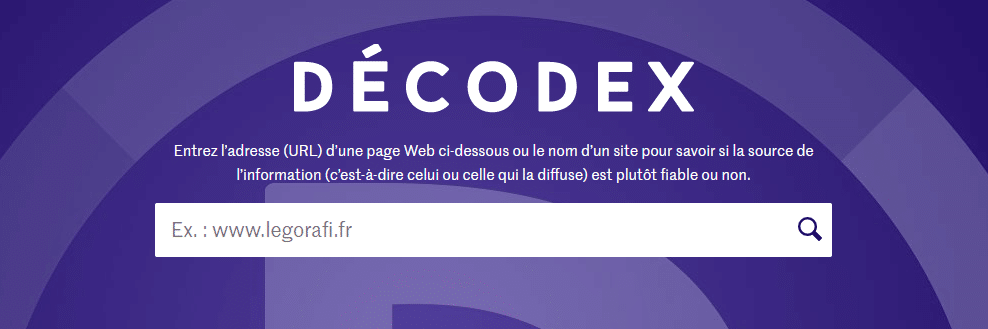 Décodex, outil dénicher Fake News, Le Monde