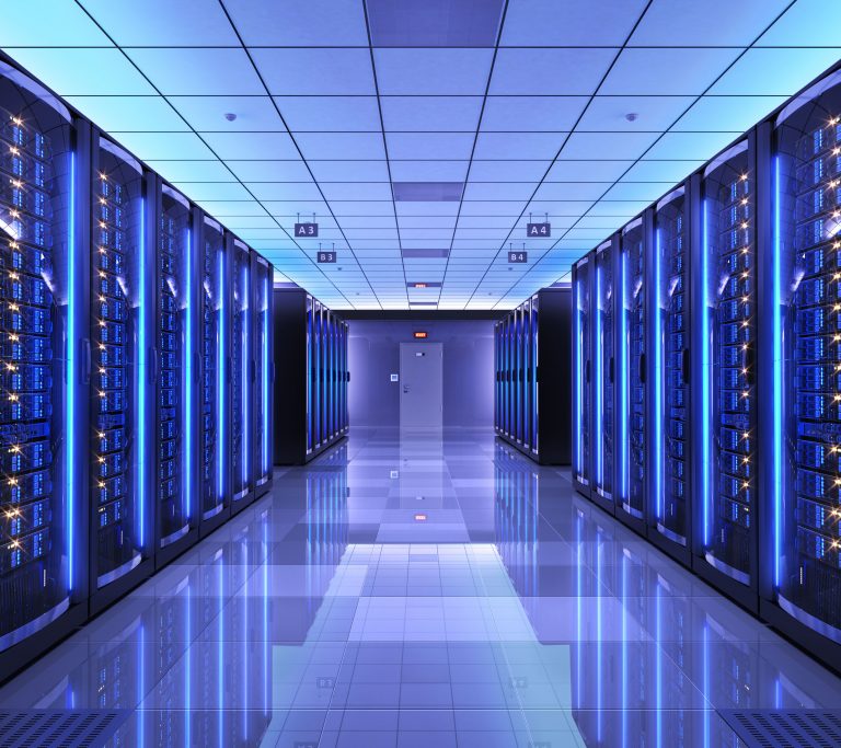 Server,Racks,In,Server,Room,Data,Center.,3d,Render